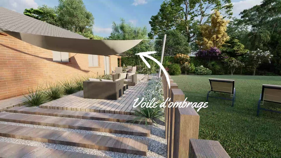 Extension d'une terrasse